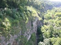 Smotrych River Canyon