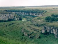 Smotrych River Canyon