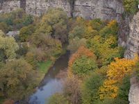 Smotrych River Canyon