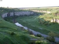 Smotrych River Canyon