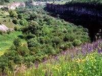 Smotrych River Canyon