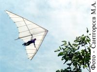 hang gliding